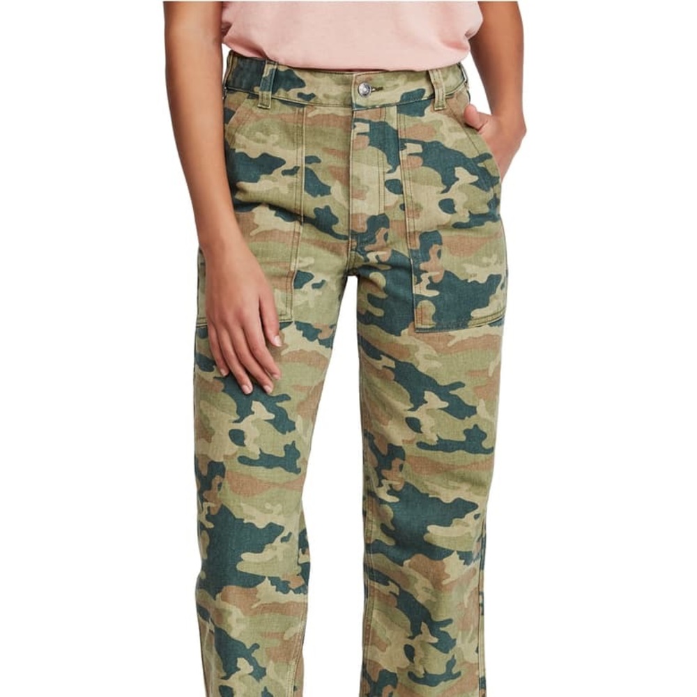 Free People Remy camo pants